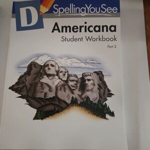 Spelling You See Americana Student Workbook 2 NWT